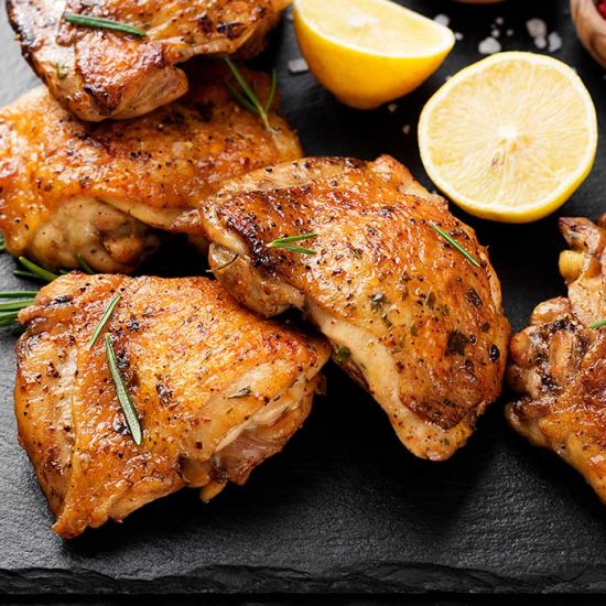 Pellet Grill Chicken Thighs