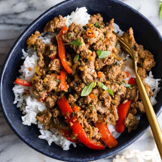 Thai Basil Beef (Pad Gra Prow)