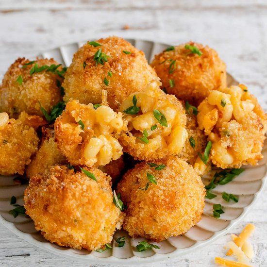 Air Fryer Mac & Cheese Balls