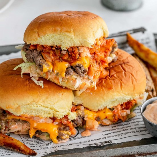 Kimchi Burgers