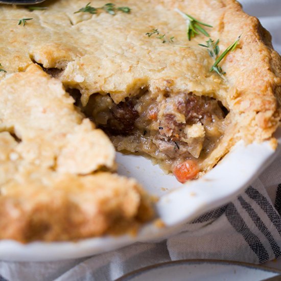 Irish Lamb Pie (with Meatballs)