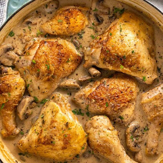 Chicken Fricassee