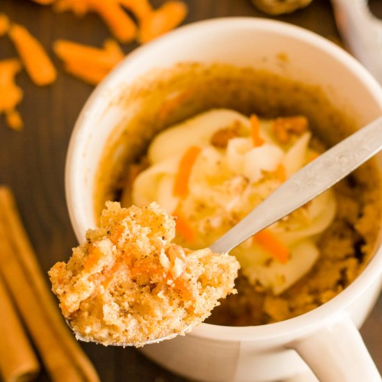 Carrot Mug Cake