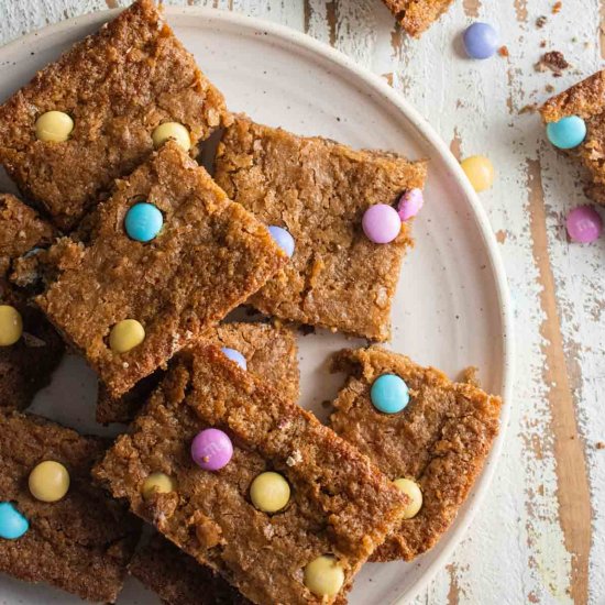 Healthy Easter Blondies