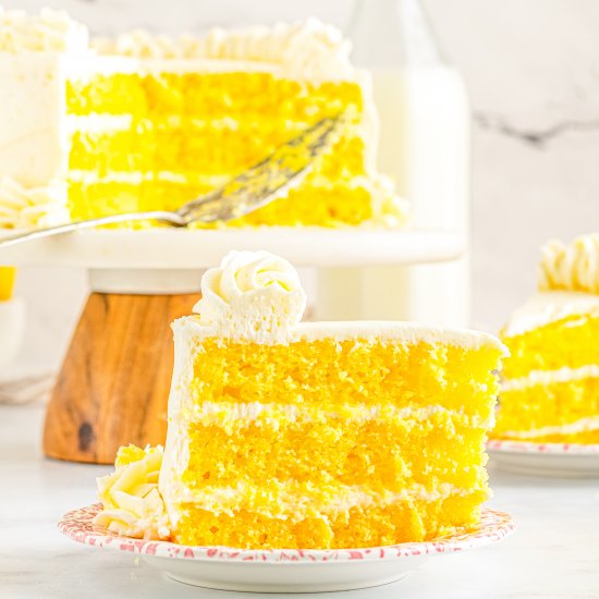 Lemon Velvet Cake