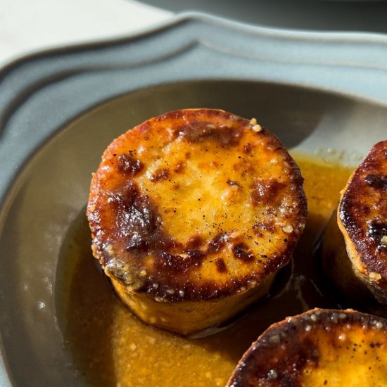 fondant japanese sweet potatoes