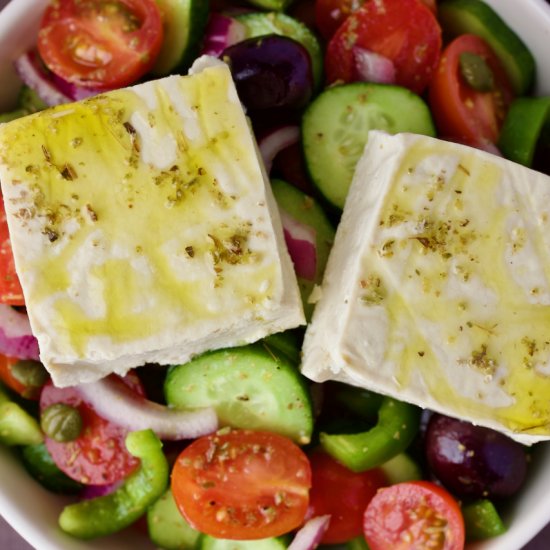 Vegan Greek Salad