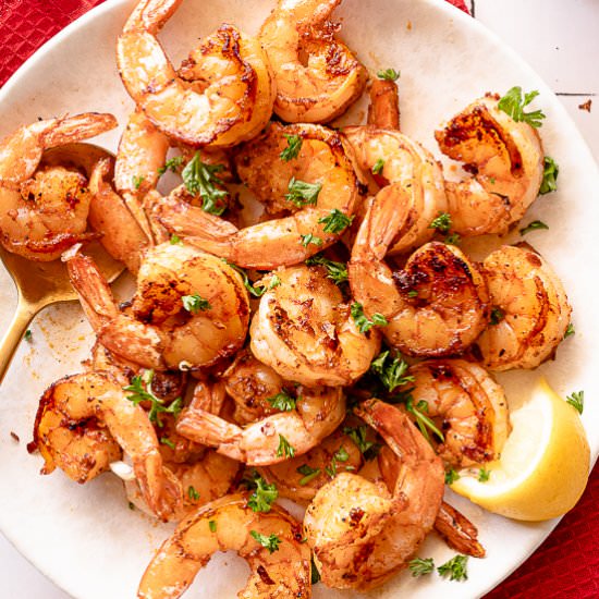 Easy Pan Seared Shrimp