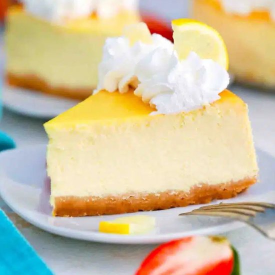 Lemon Ricotta Cheesecake