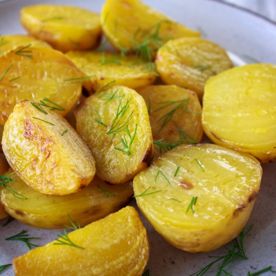 Roasted Golden Beets