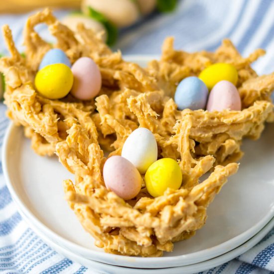 Easter Nest Haystack Cookies