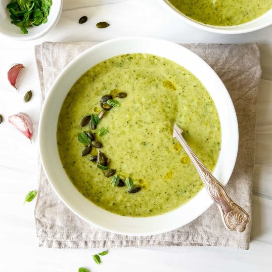 Broccoli Zucchini Soup