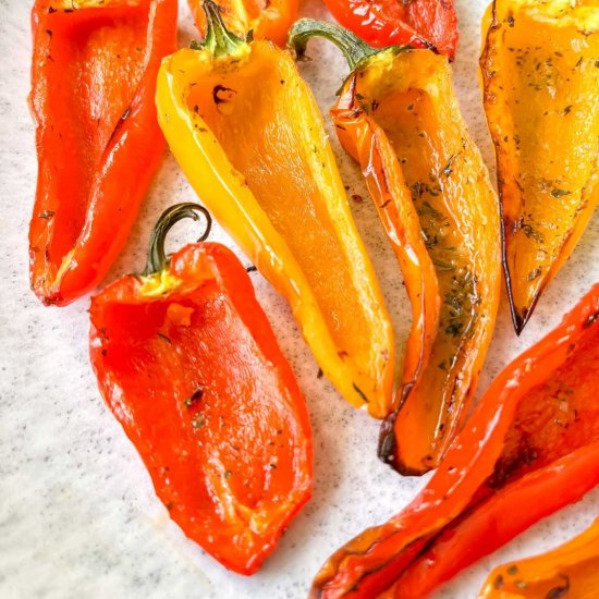 Air Fryer Mini Peppers