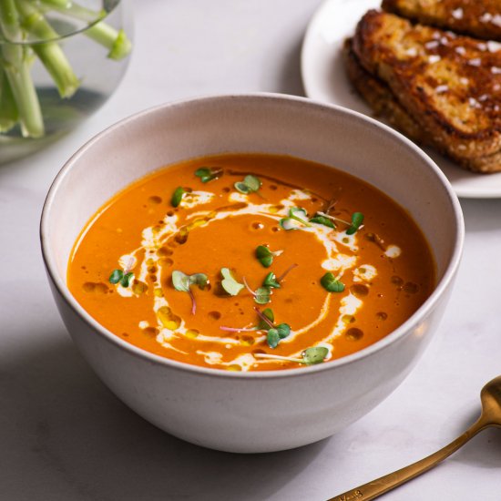 Confit Tomato Soup