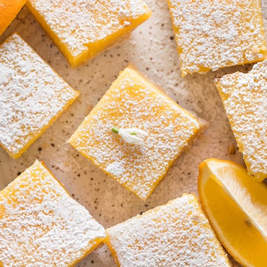 Meyer Lemon Bars