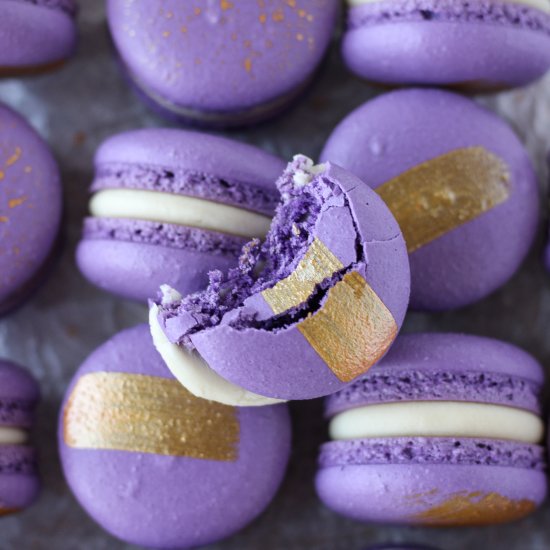 Cardamom Chai Macarons