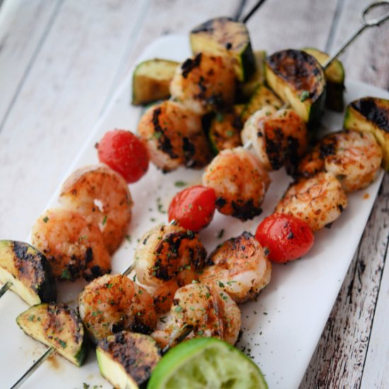 Cajun Shrimp Skewers