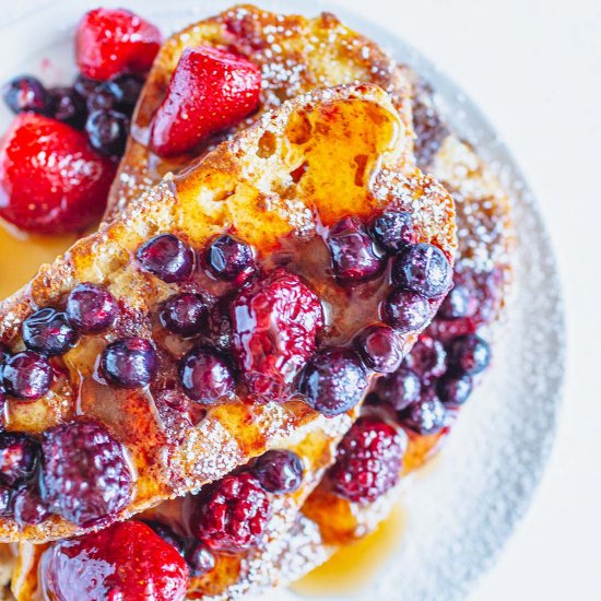 Vegan Protein French Toast