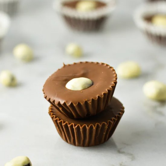 Yogurt Covered Raisin Nutella Cups