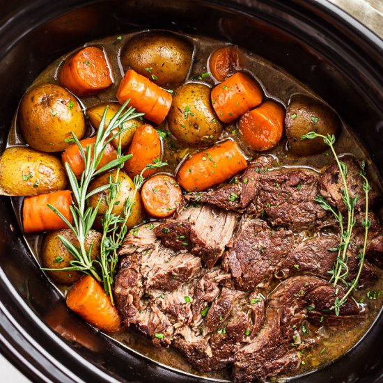 Slow Cooker Pot Roast