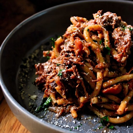 Short Rib Ragu Bucatini