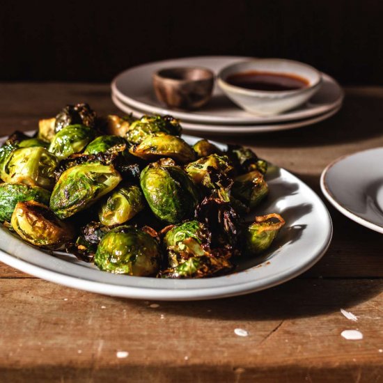 Honey Sriracha Brussels Sprouts