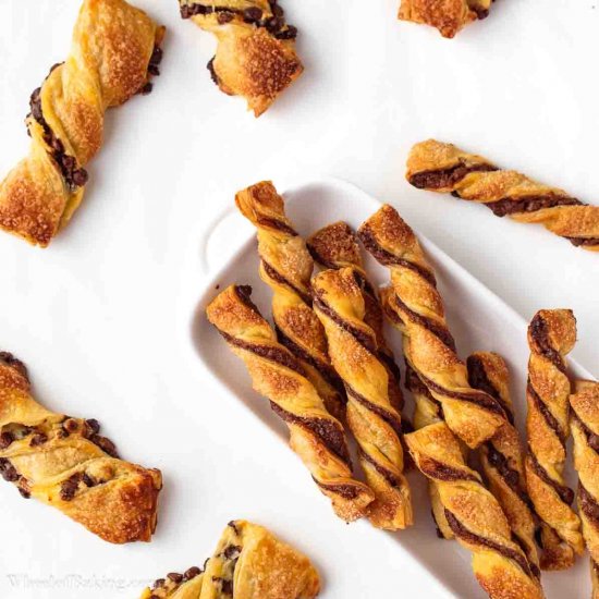 Chocolate twists