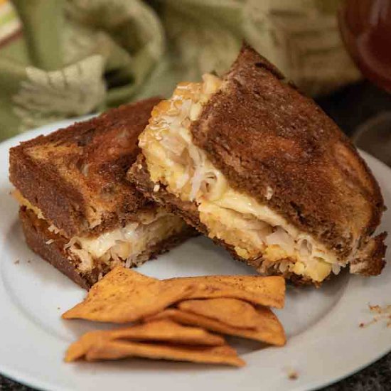 Tempeh Reuben Sandwich