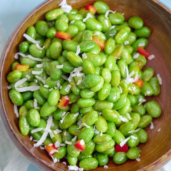 Thai Edamame Salad