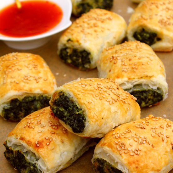 Spinach & Ricotta Rolls