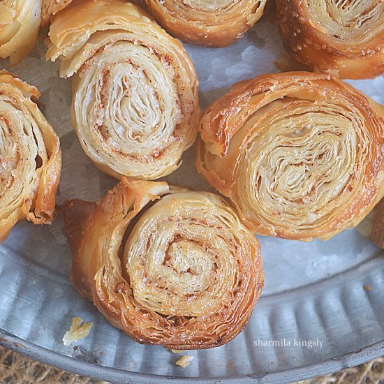 Puff Pastry Cinnamon Pinwheels