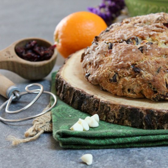 Orange Cranberry Soda Bread