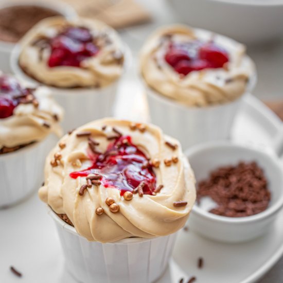 Gluten free brownie cupcakes