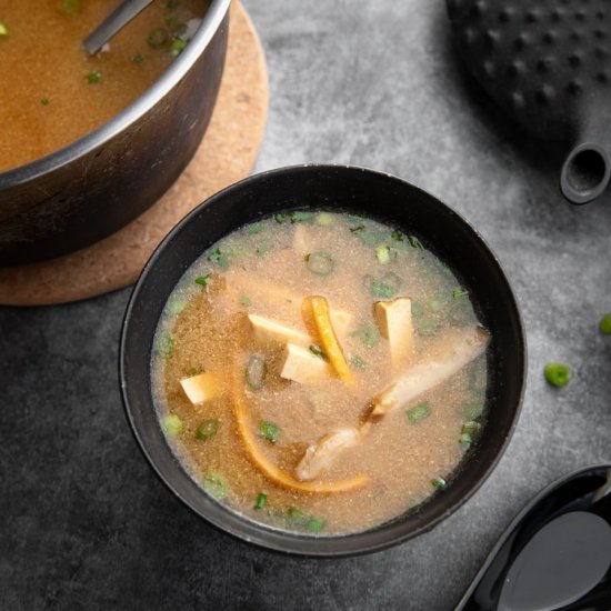 Inauthentic Vegan Hot & Sour Soup