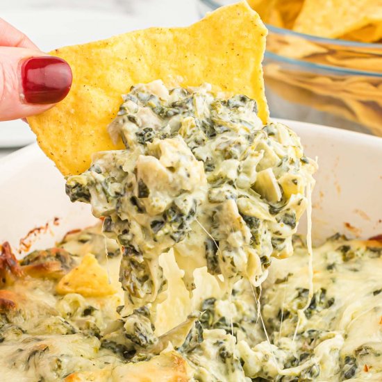 Baked Spinach Artichoke Dip