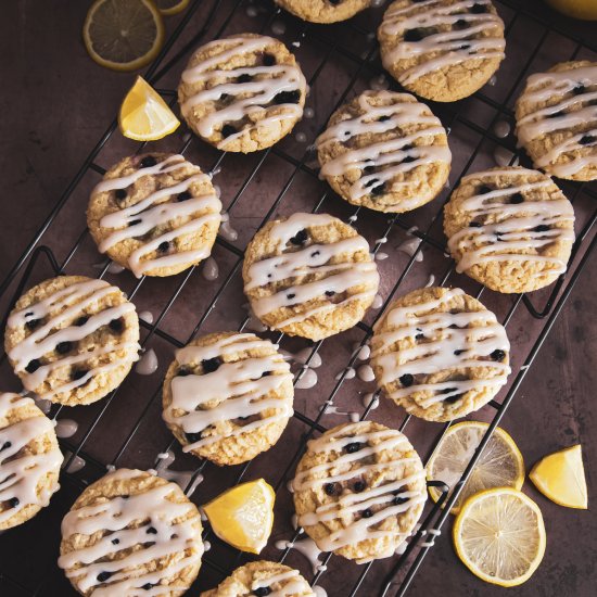 Lemon Blueberry Cookies