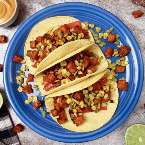 Roasted Sweet Potato Tacos