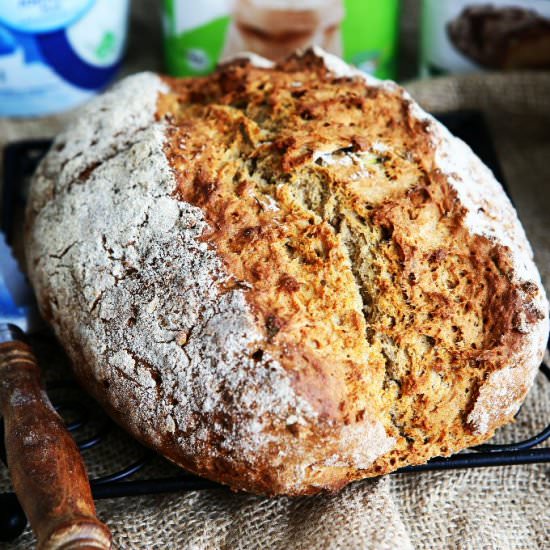 Greek Yoghurt Rye Bread