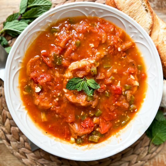 Spanish Tomato and Bread Soup