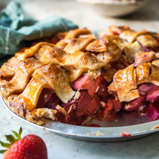 Strawberry Rhubarb Pie