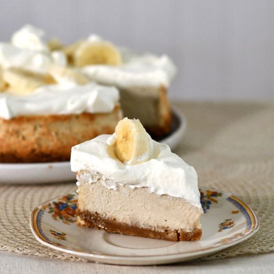 Sugar-Free Banana Cheesecake