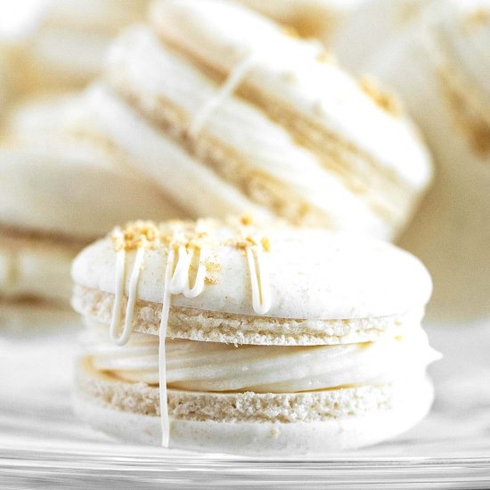 Apple Pie French Macarons