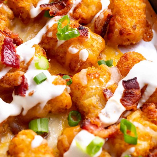 Cheesy Loaded Tater Tots