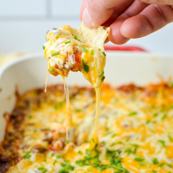 Easy Chili Cheese Dip