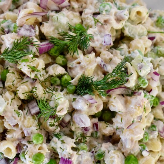 Tuna Pasta Salad with Dill