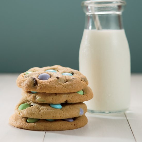 Chocolate Candy Cookies