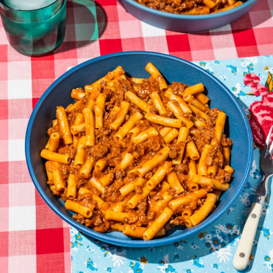 One-Pot Homemade Beefaroni