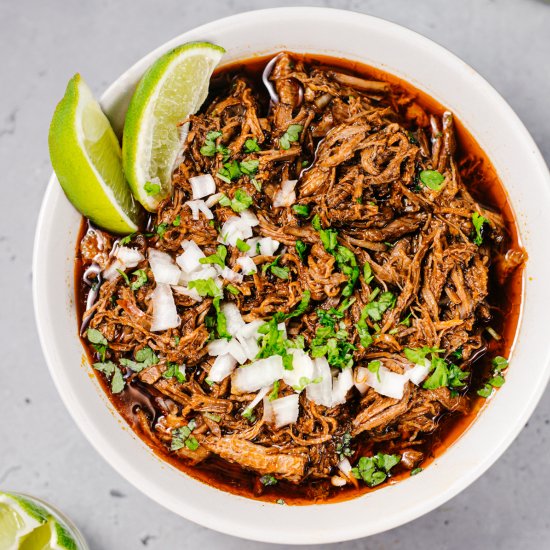 Slow Cooker Birria de Res