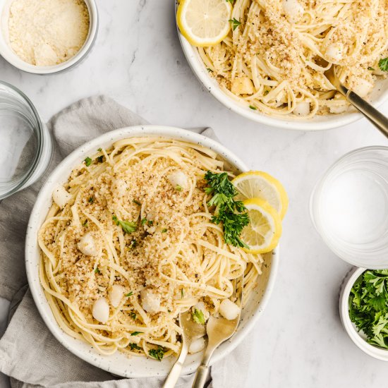 Scallop Linguine