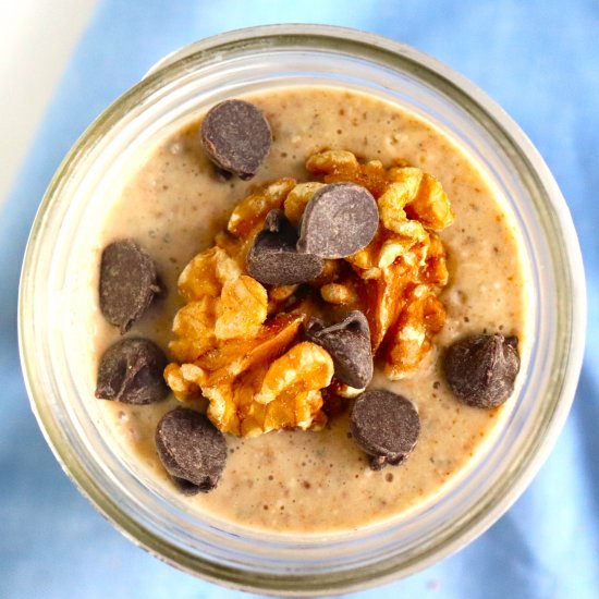 Blended Cookie Batter Overnight Oat